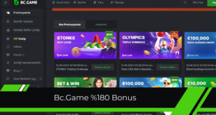 Bc.Game %180 bonus