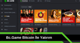 Bc.Game Bitcoin İle Yatırım