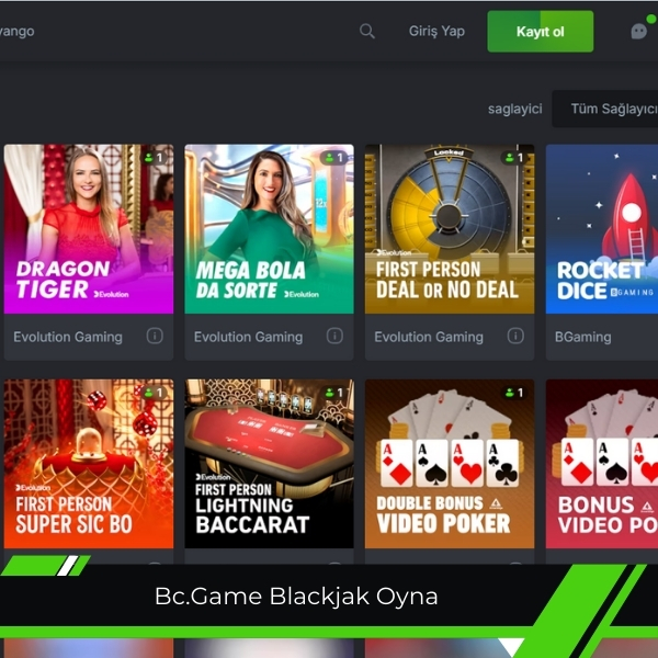 Bc.Game blackjack oyna