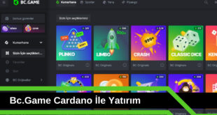 Bc.Game Cardano İle Yatırım