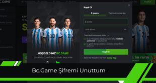 Bc.Game şifremi unuttum