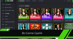 Bc.Game üyelik