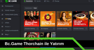 Bc.Game Thorchain ile yatırım