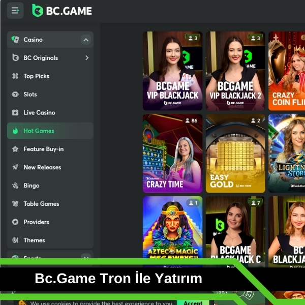 Bc.Game Tron İle Yatırım